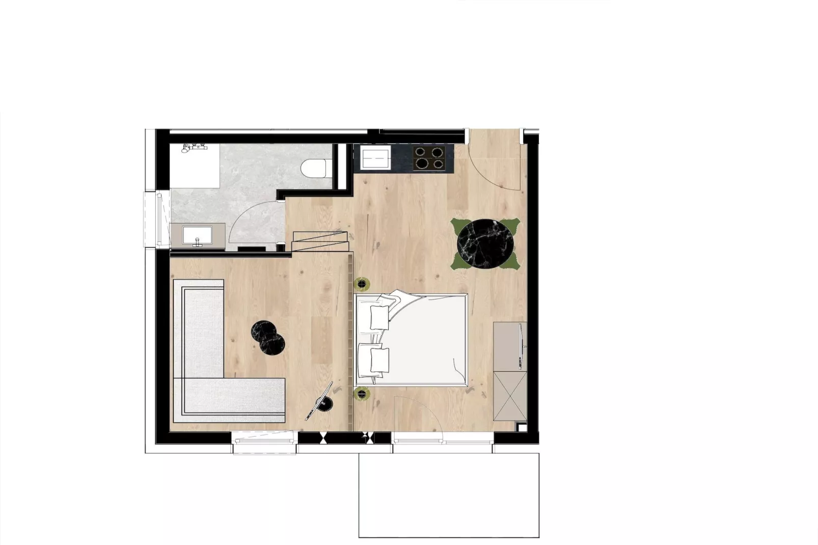 Gipfelglück Classic-Floor plan