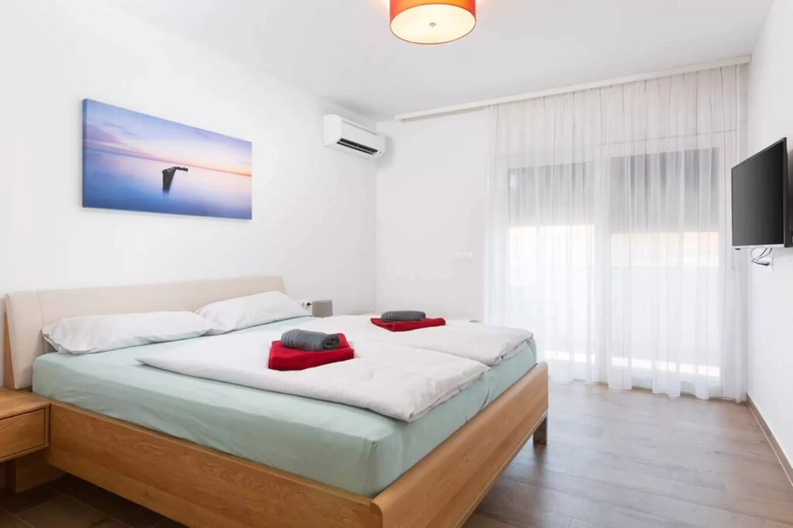 Villa Histra - Private Pool, Sea View, 5 Bedrooms-Bedroom