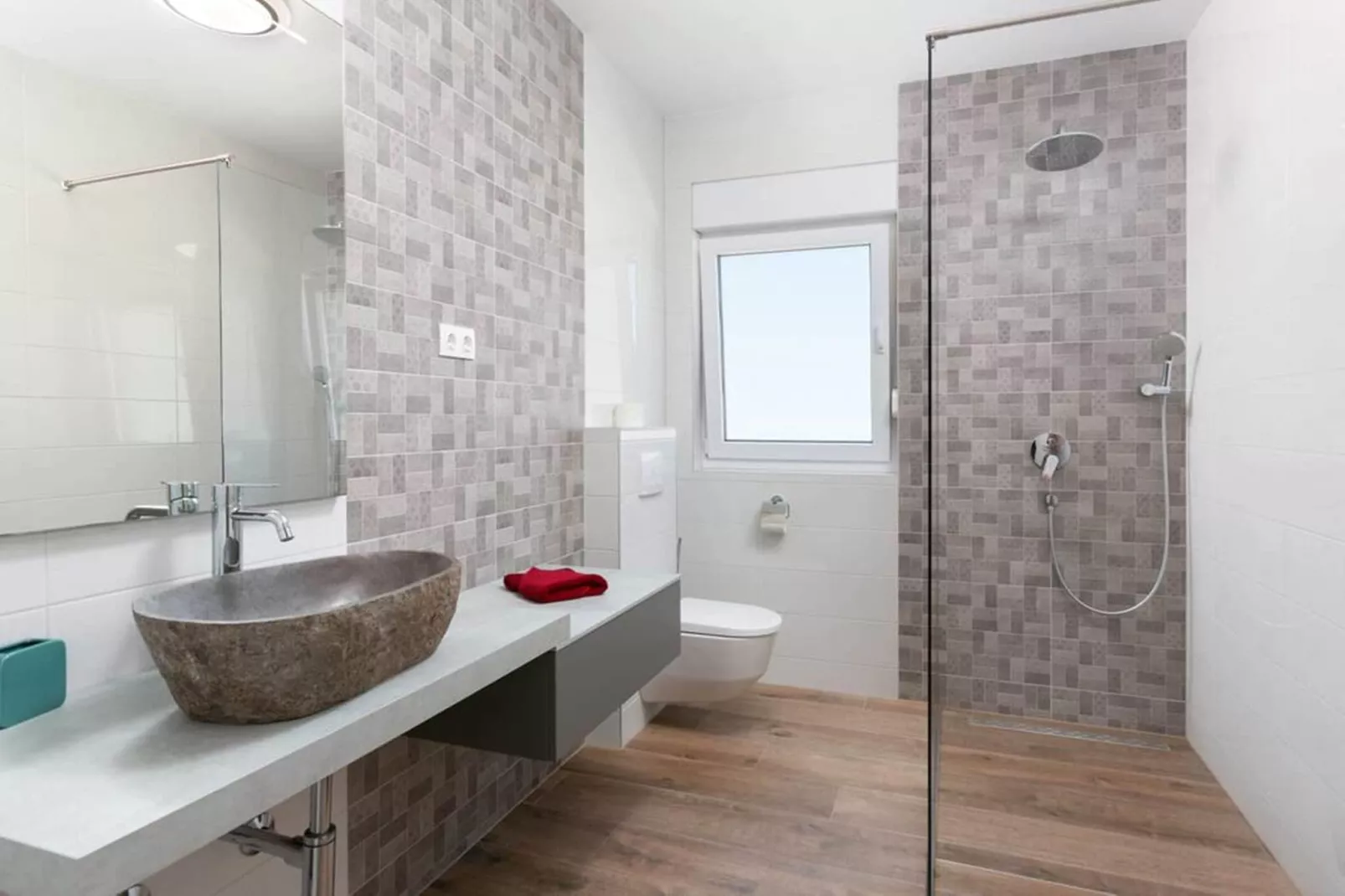 Villa Histra - Private Pool, Sea View, 5 Bedrooms-Bathroom
