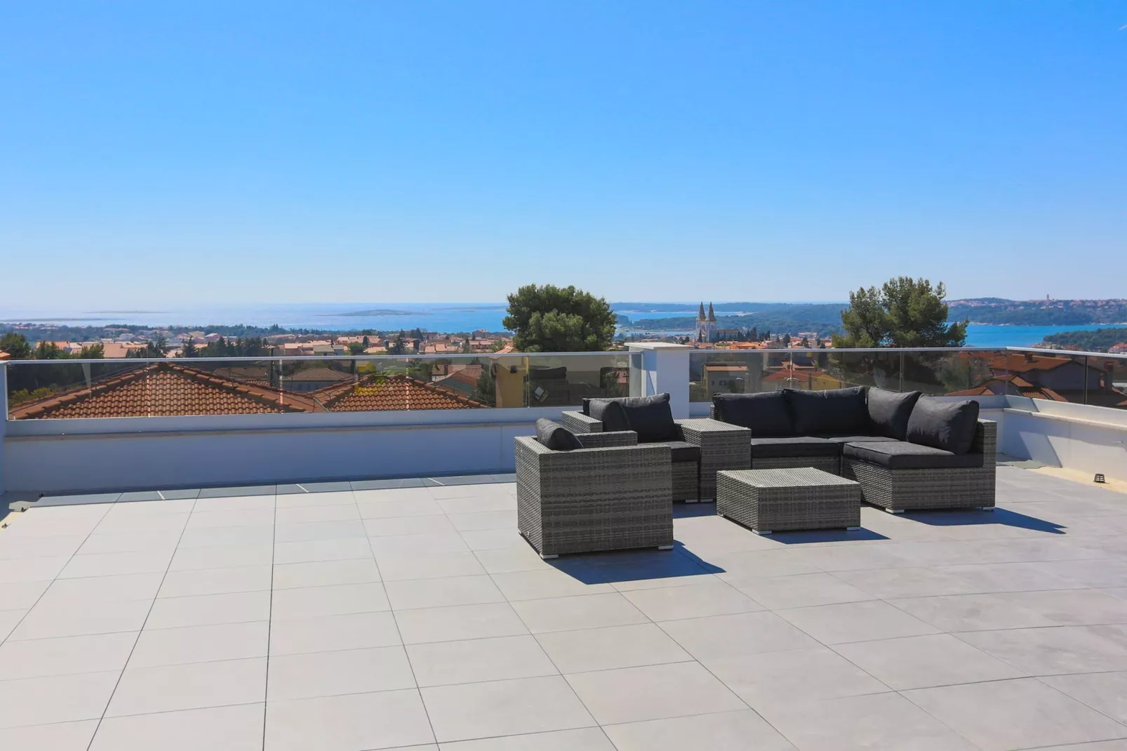 Villa Histra - Private Pool, Sea View, 5 Bedrooms-Terrace