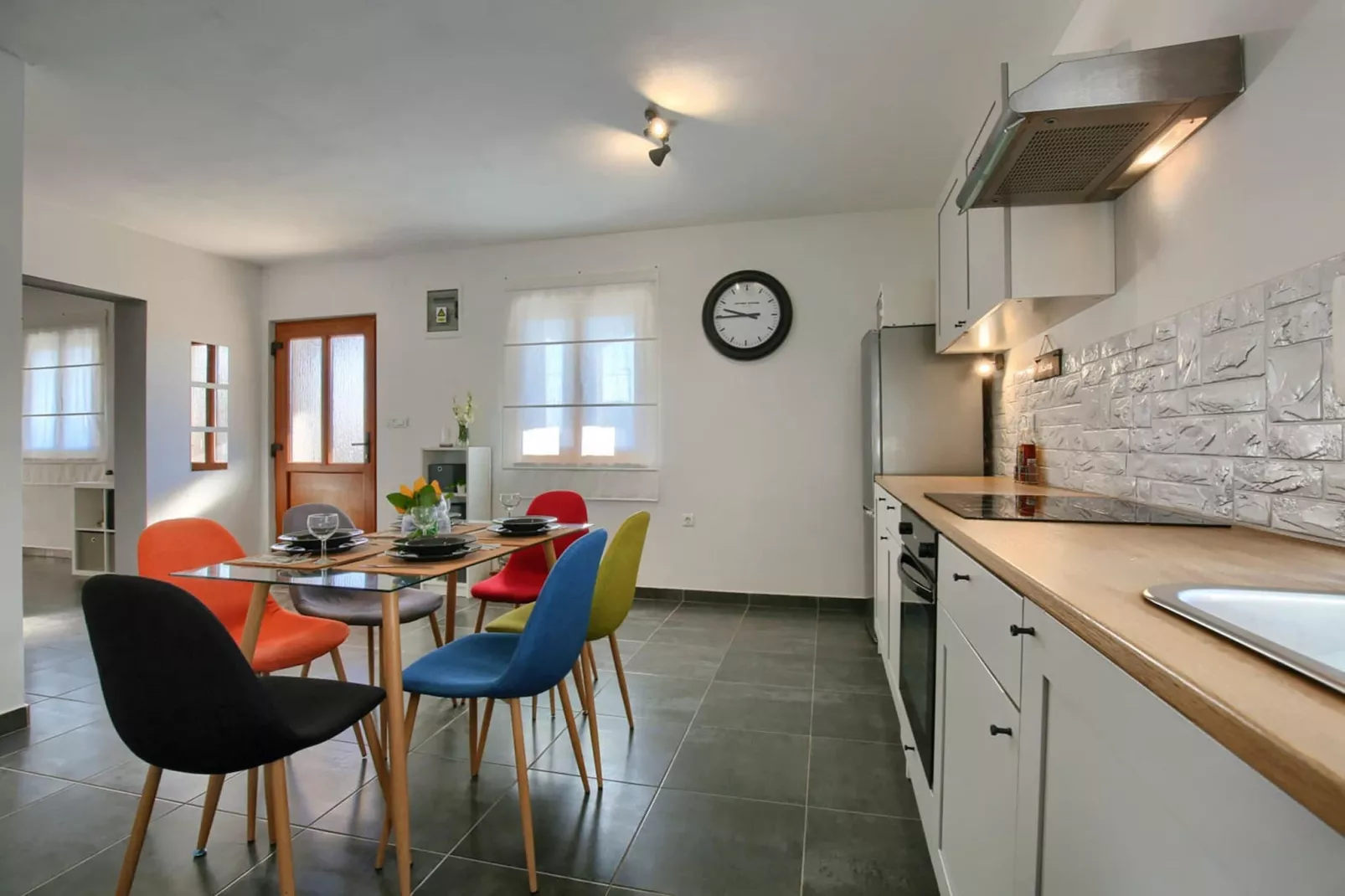 Holiday House Ulika with Private Pool-Kitchen