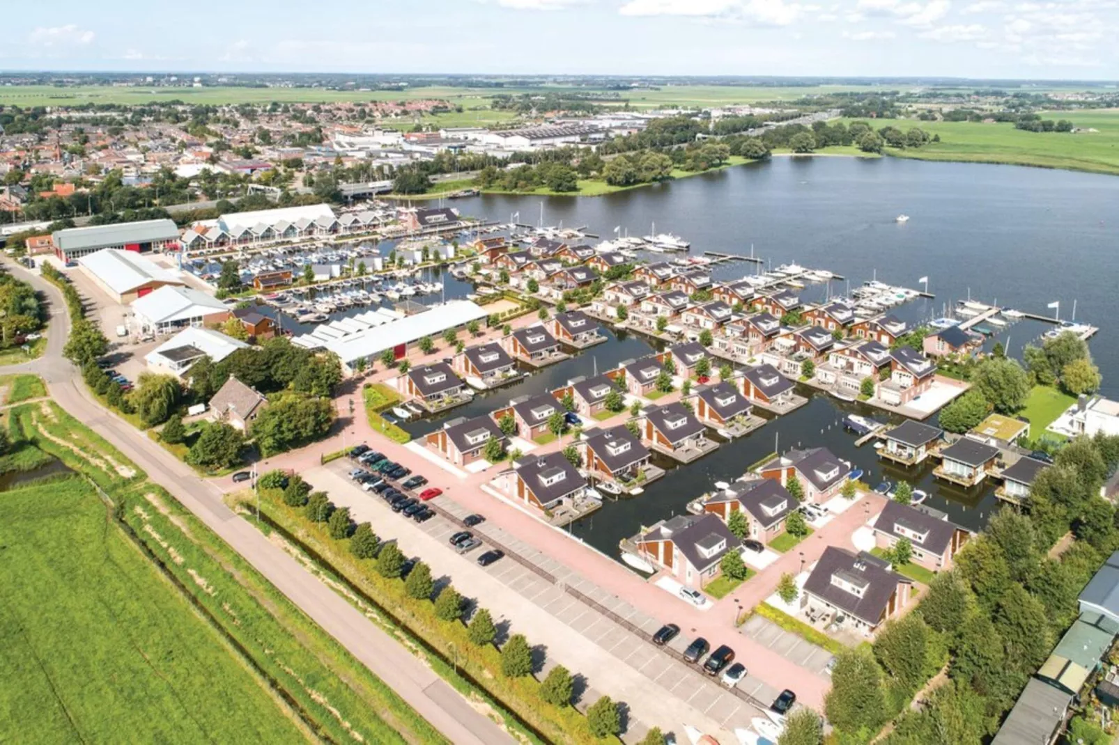 Park Veerse Kreek 4-Gebiete Sommer 5 km