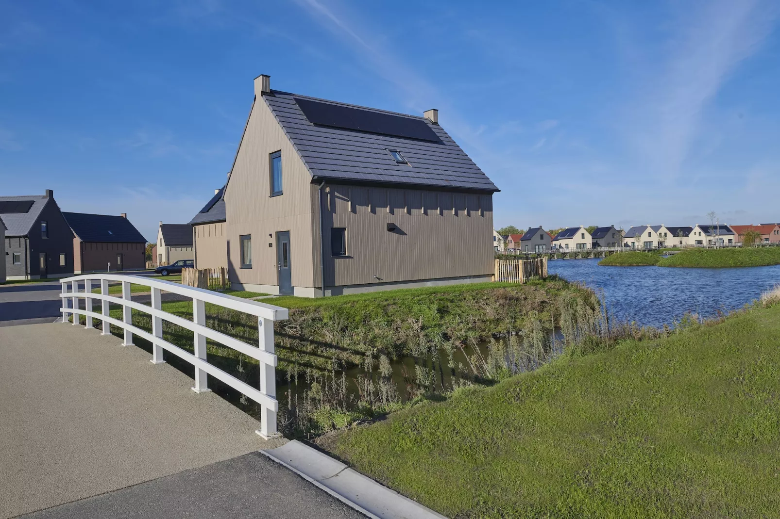Park Veerse Kreek 4-Gebiete Sommer 5 km