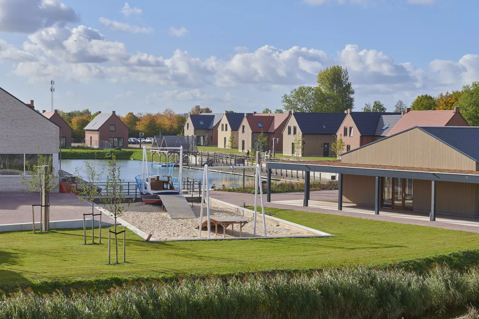 Park Veerse Kreek 4-Gebiete Sommer 5 km
