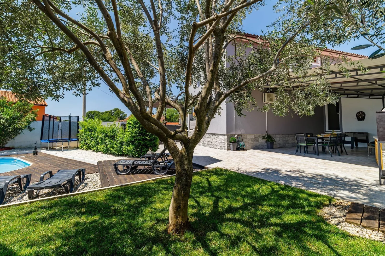 Holiday House Ulika with Private Pool-Gardens summer