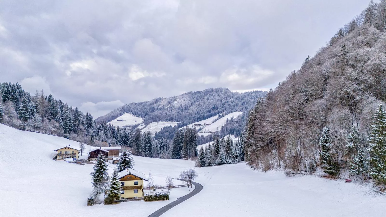 Tiroler Bergtraum Top 1-Vue d'hiver