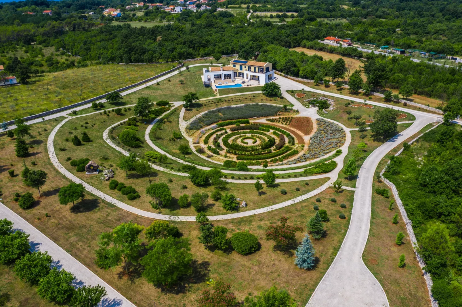 Villa Arkaim with Private Pool-Gardens summer