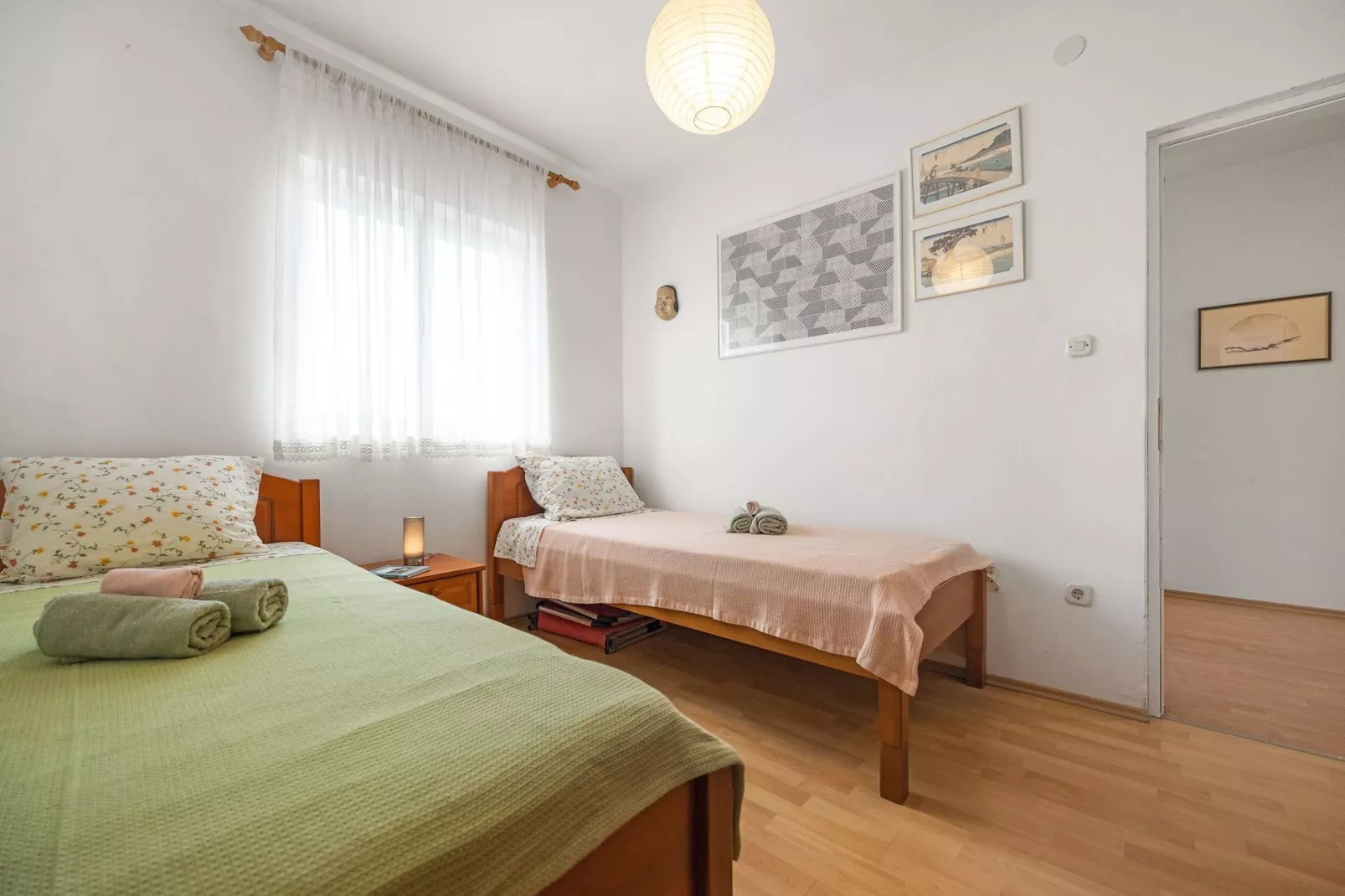 Apartment Jano with Balcony - Shabby Chic-Bedroom
