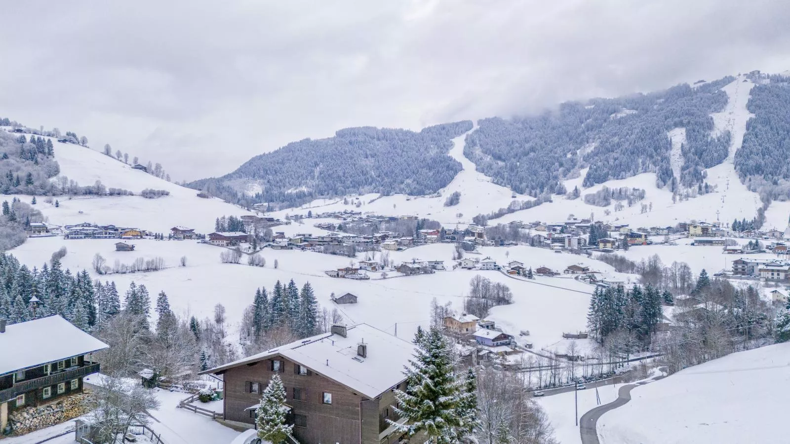 Tiroler Bergtraum Top 1-Vue d'hiver