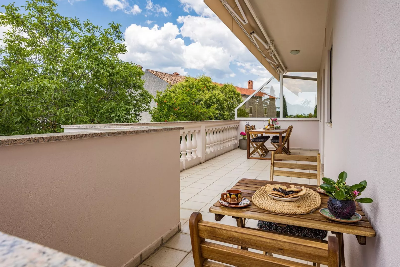 Apartment Jano with Balcony - Shabby Chic-Terrace balcony