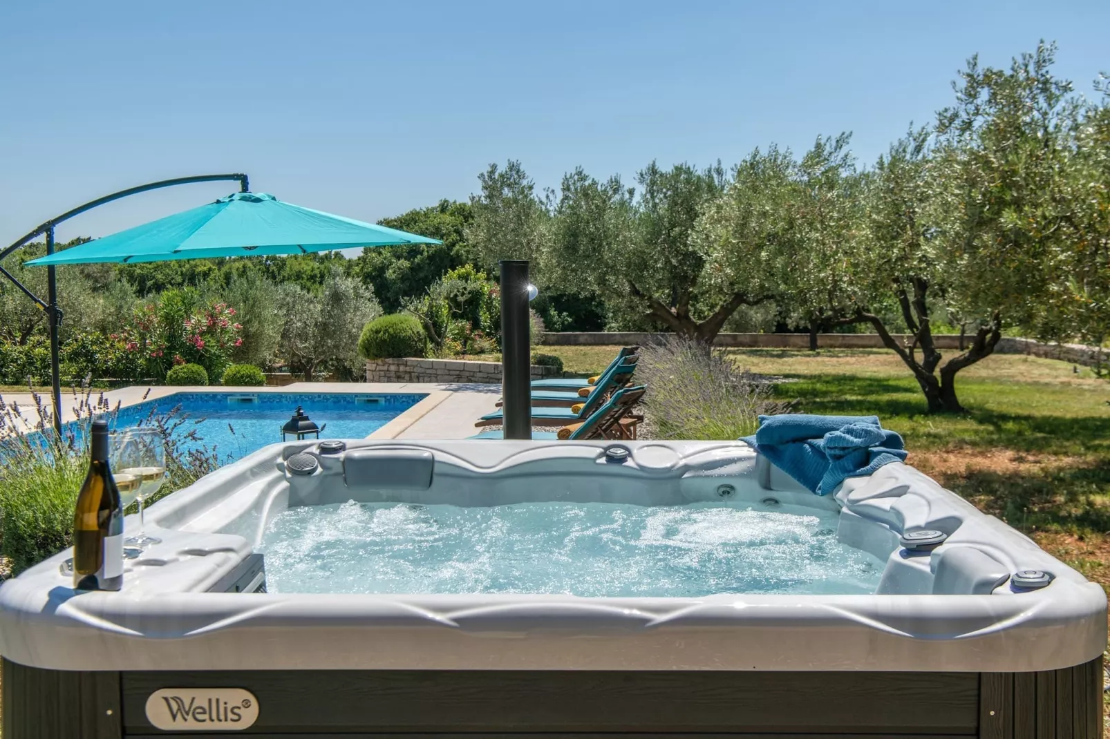 Villa Silentio with Jacuzzi and Pool (4+2)-Pool