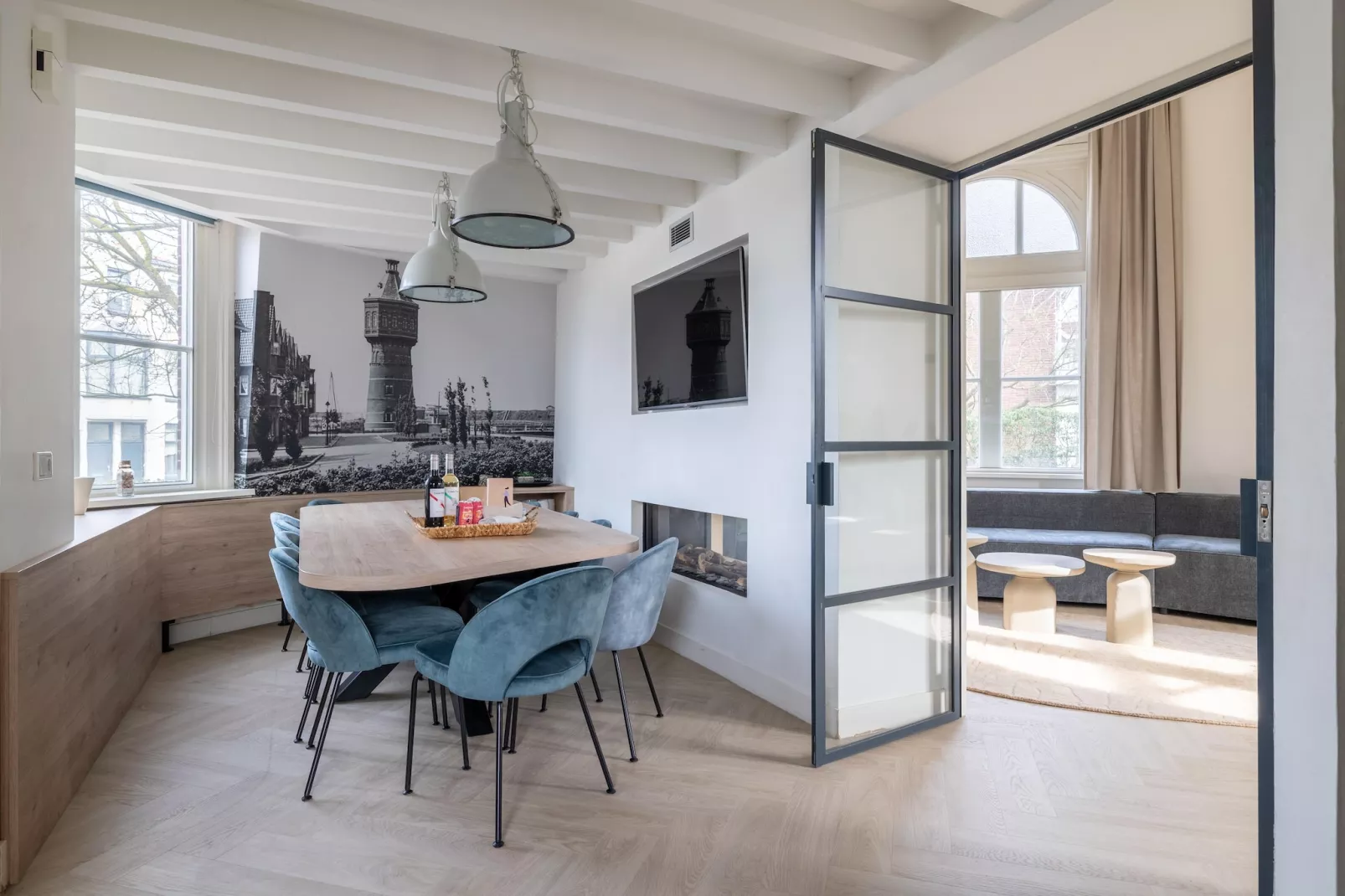 Watertoren Vlissingen 16 pax-Dining room