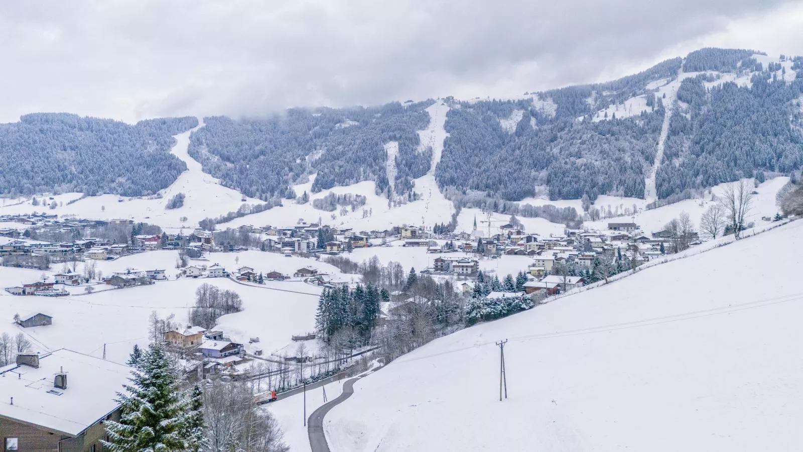 Tiroler Bergtraum Top 1-Vue d'hiver