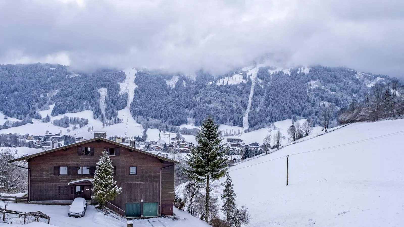 Tiroler Bergtraum Top 1-Vue d'hiver