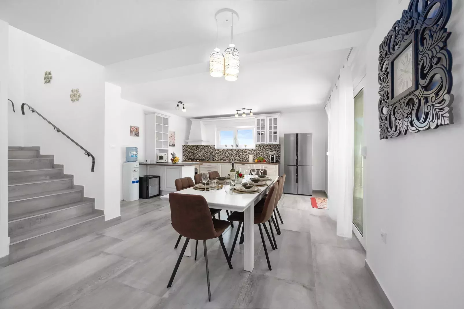 Enchanting Villa Rossa South with Pool and Jacuzzi-Kitchen