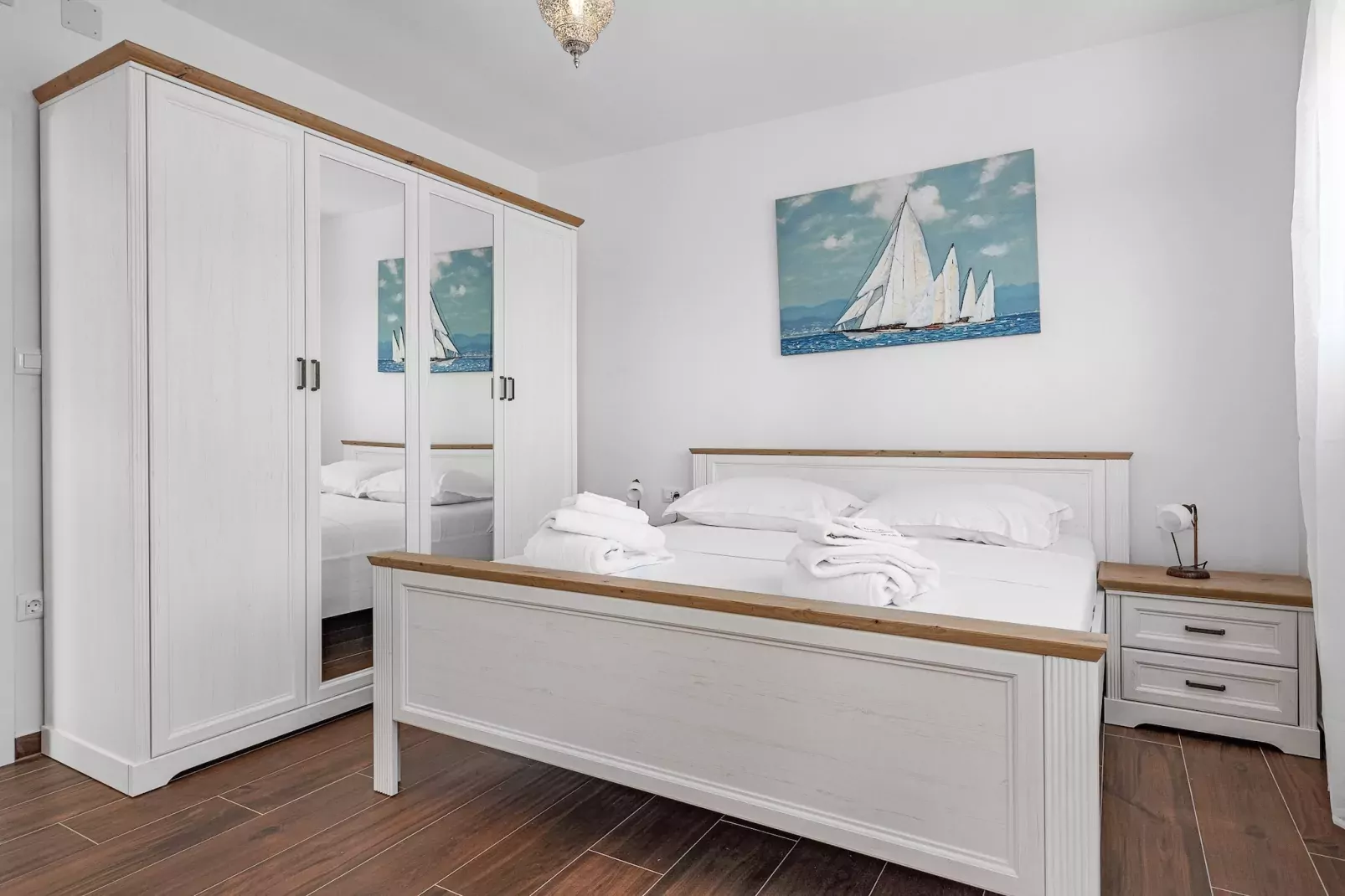 Enchanting Villa Rossa South with Pool and Jacuzzi-Bedroom