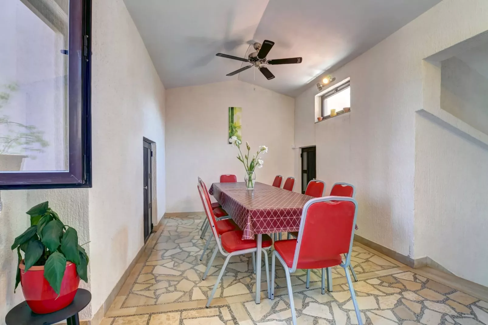 Kajfes A5 - One Bedroom Apartment with Terrace-Dining room