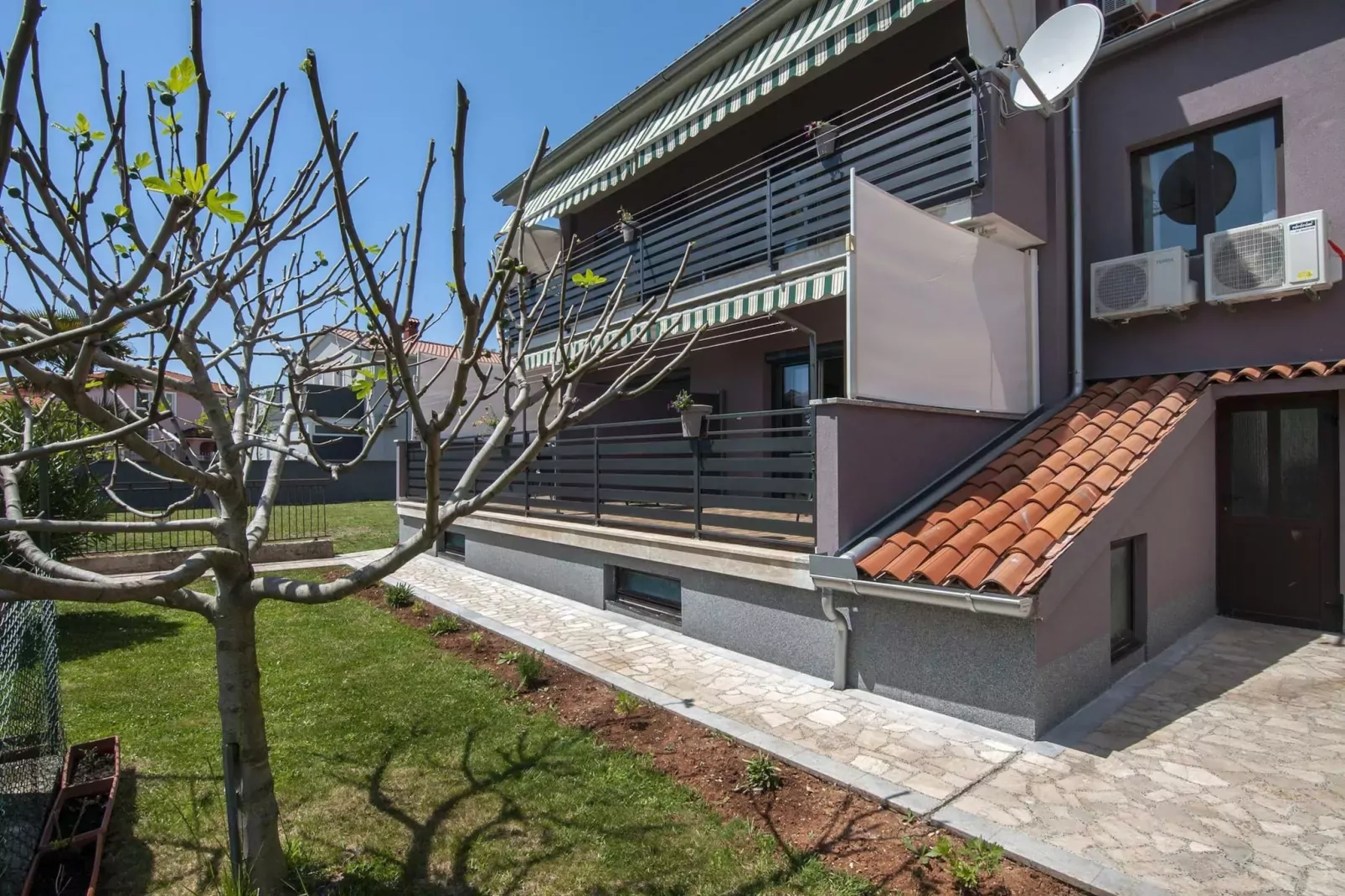 Kajfes A5 - One Bedroom Apartment with Terrace-Outdoor