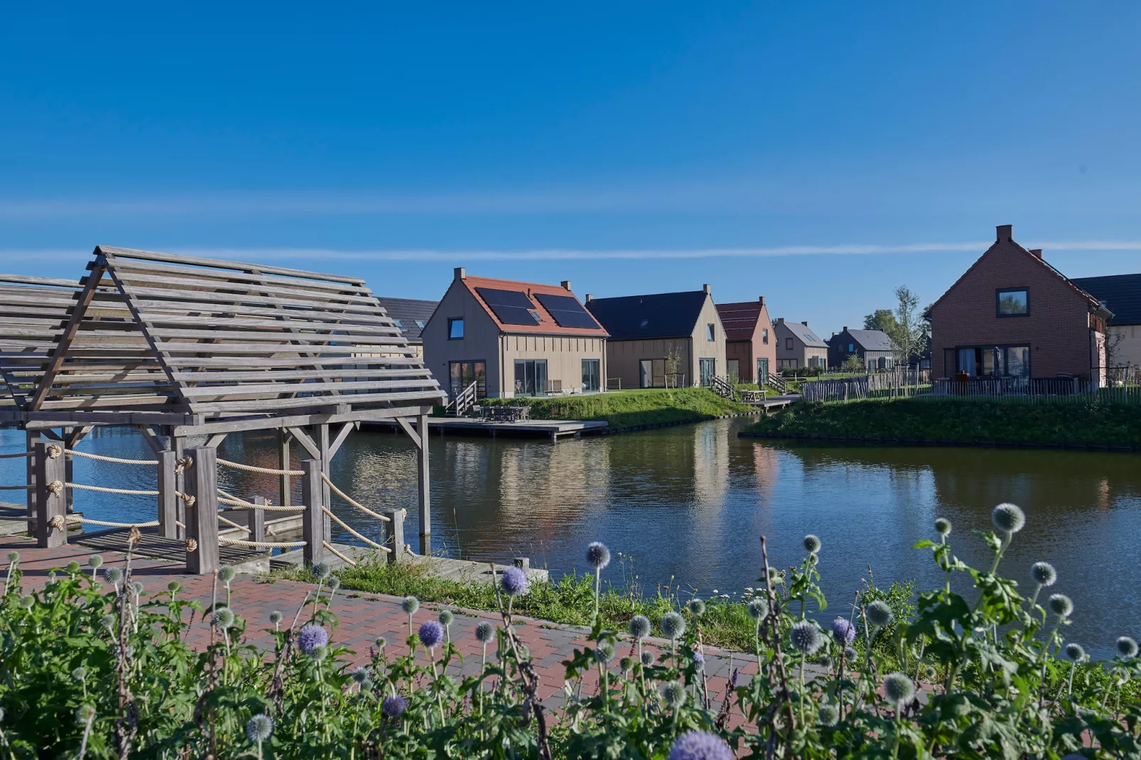 Park Veerse Kreek 5-Gebiete Sommer 5 km