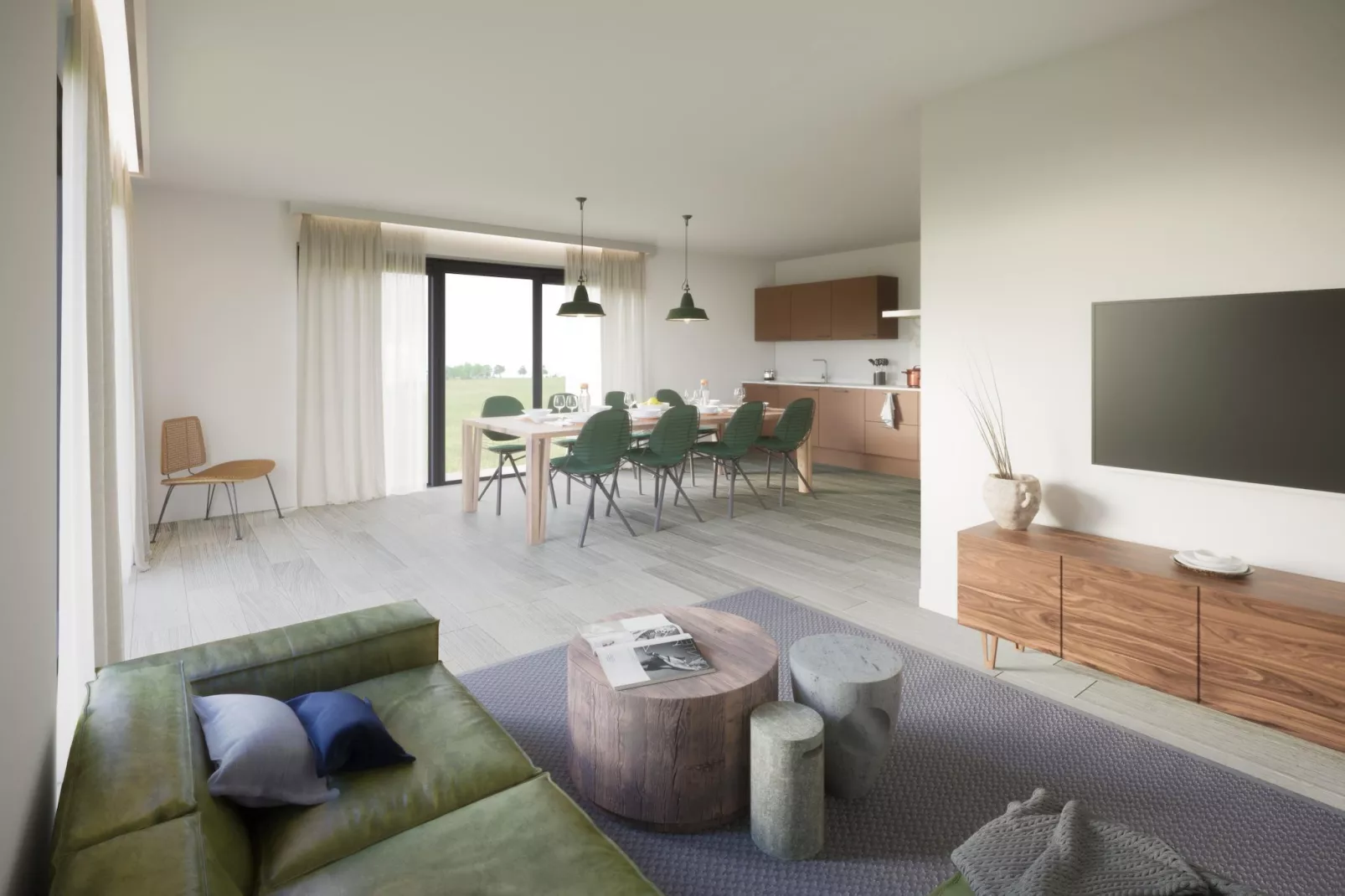 Park Veerse Kreek 7-Living room