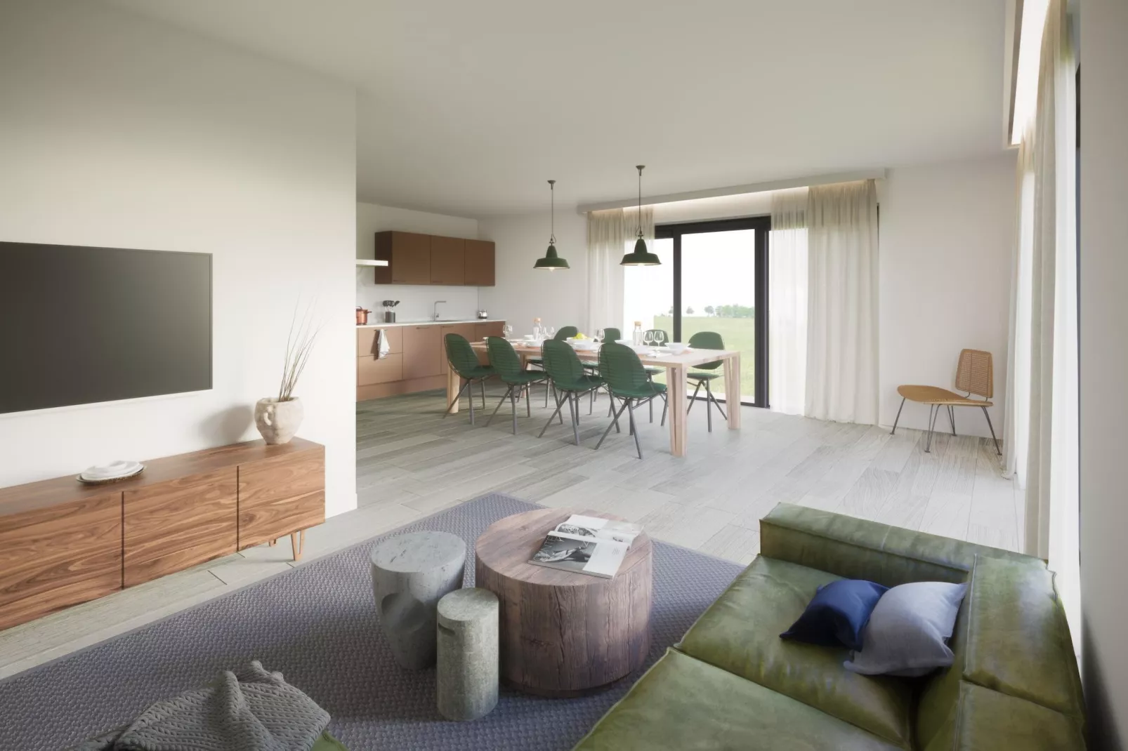 Park Veerse Kreek 7-Living room
