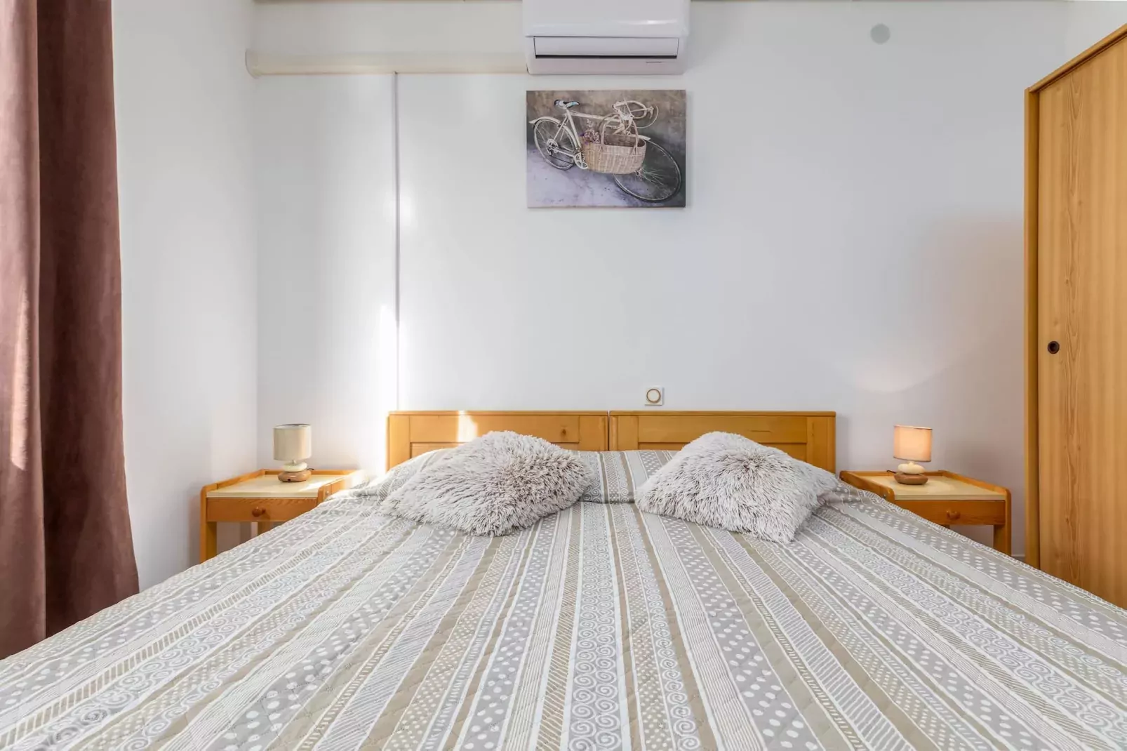 Kajfes A4 - One Bedroom Apartment with Terrace-Schlafzimmer