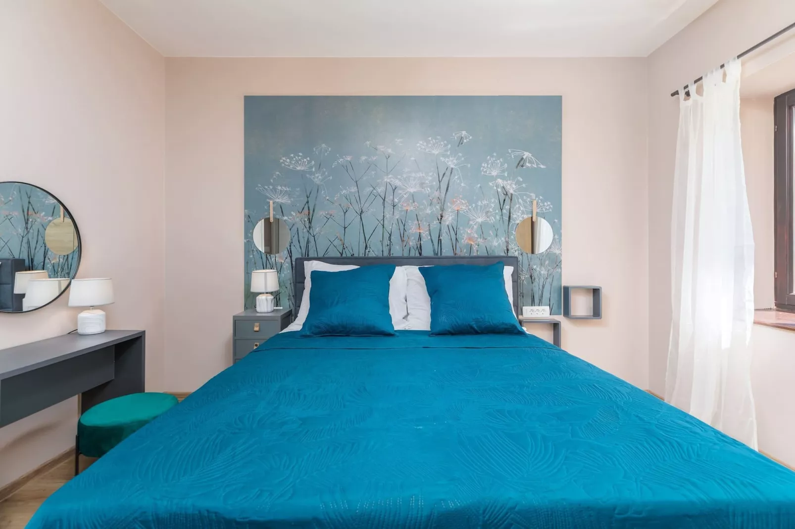Marceta Apartment 1 - Pool and Big Garden-Schlafzimmer