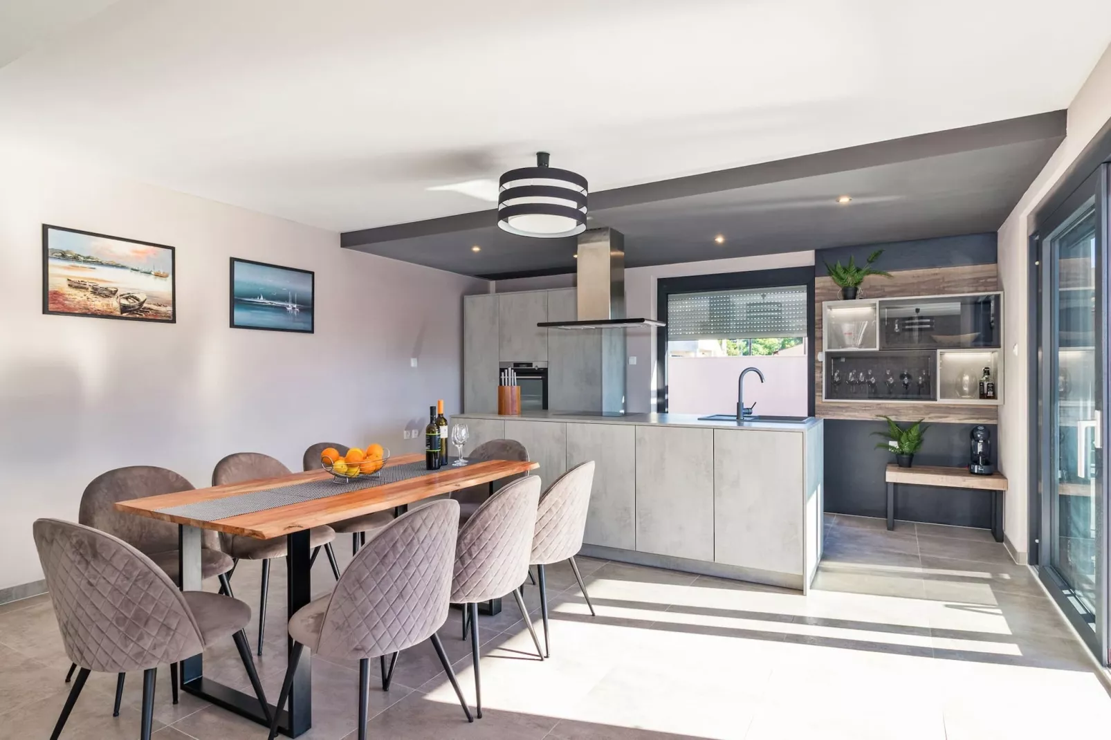 Beautiful Villa Philippo with Pool (publish)-Kitchen