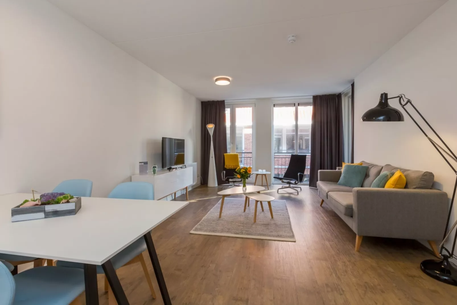 Aparthotel Zoutelande - Luxe 3-persoons comfort appartement-Living room