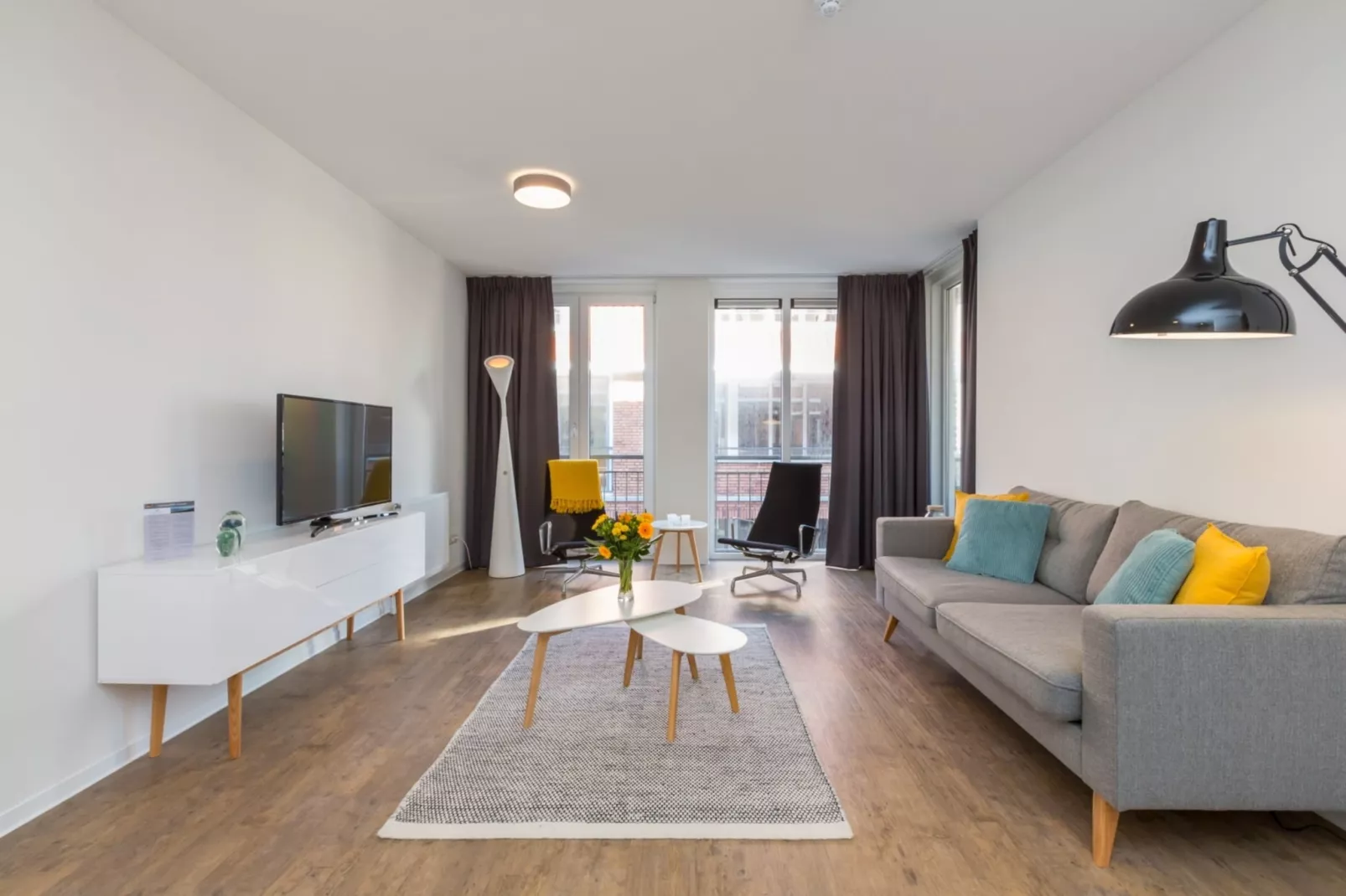 Aparthotel Zoutelande - Luxe 3-persoons comfort appartement-Living room