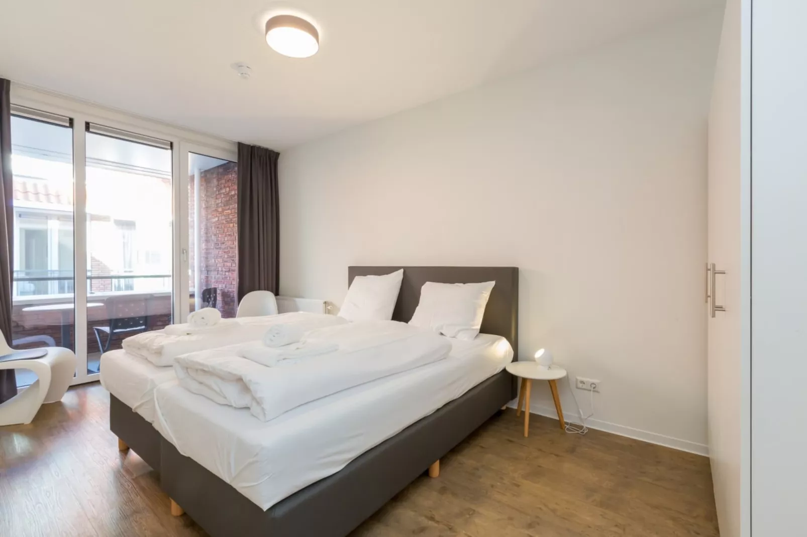 Aparthotel Zoutelande - Luxe 3-persoons comfort appartement-Bedroom