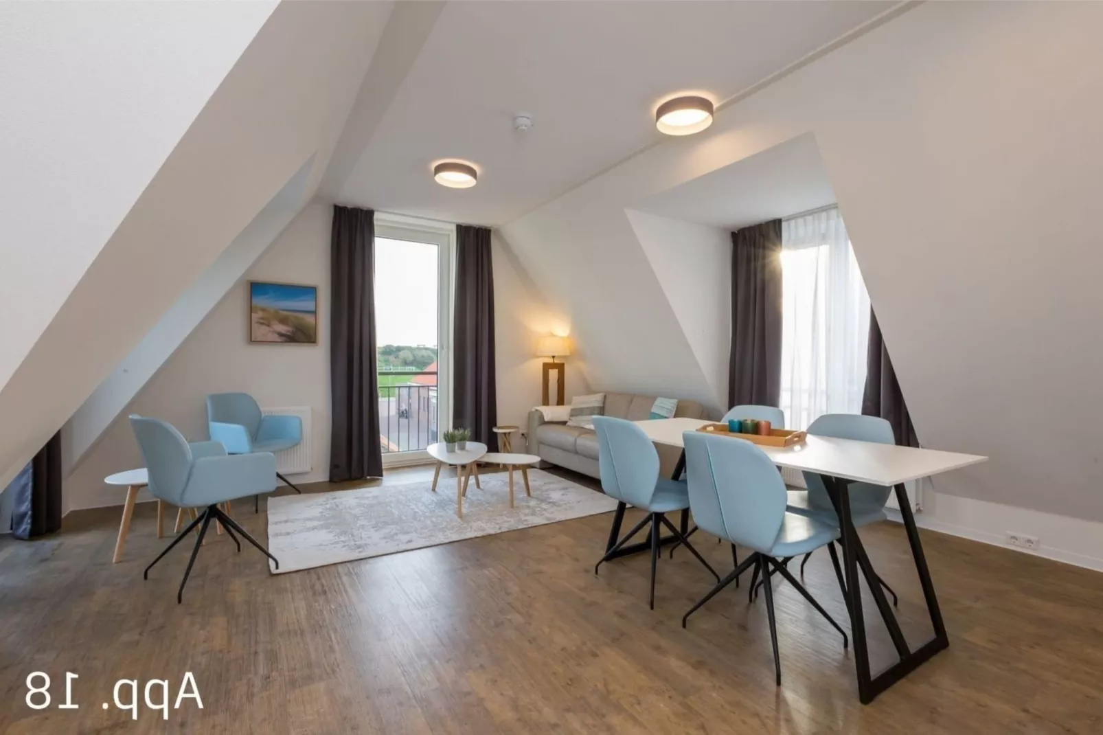 Aparthotel Zoutelande - 6 pers luxe appartement huisdier-Dining room
