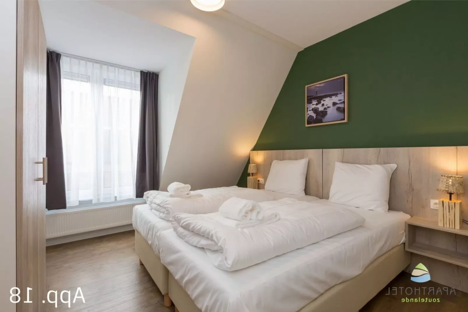 Aparthotel Zoutelande - 6 pers luxe appartement huisdier-Bedroom