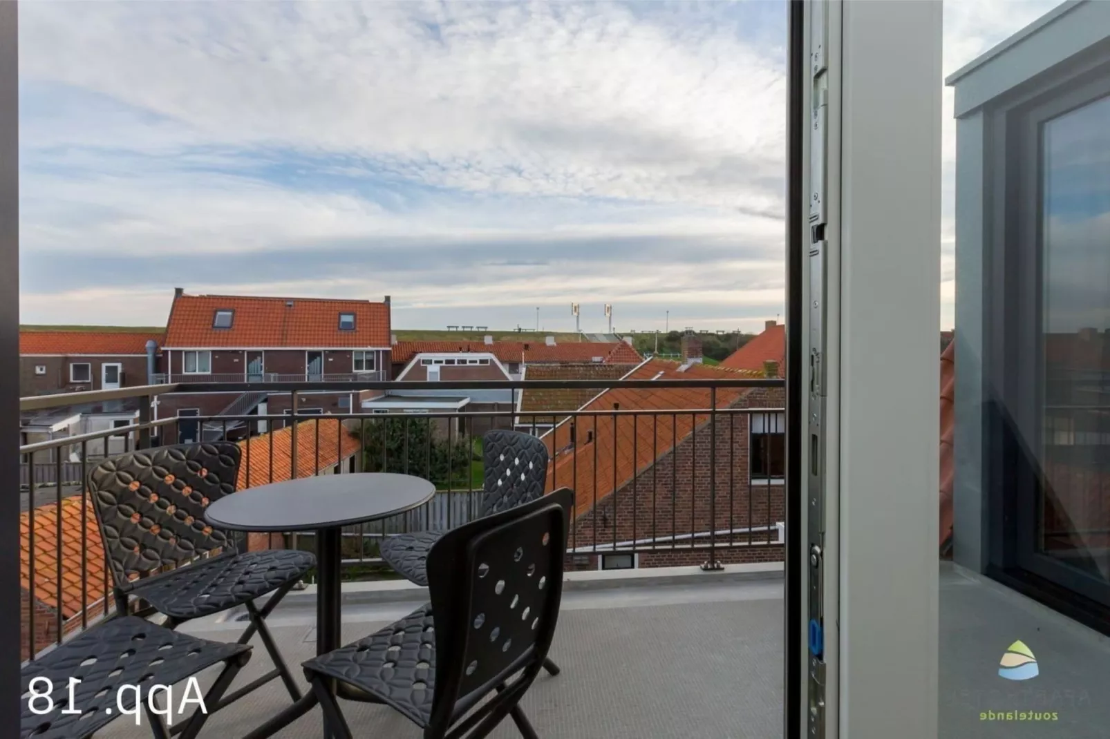 Aparthotel Zoutelande - 6 pers luxe appartement huisdier-Terrace balcony