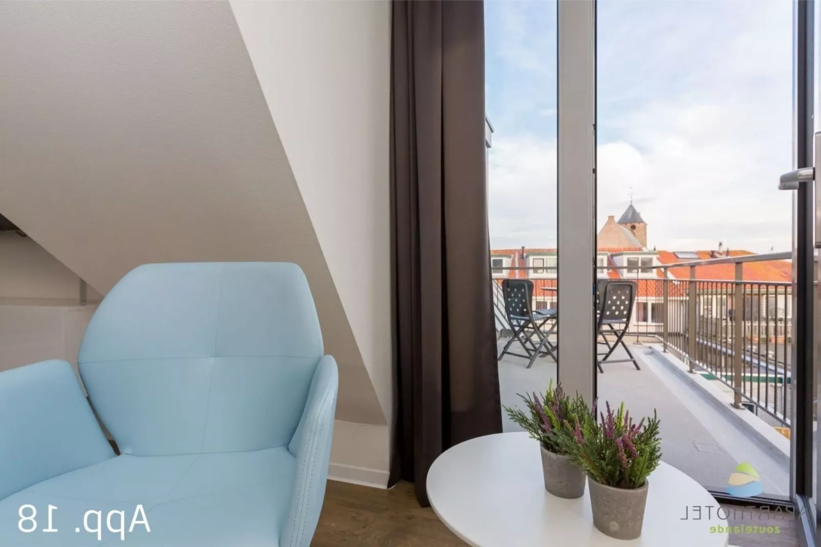Aparthotel Zoutelande - 6 pers luxe appartement huisdier-Terrace balcony