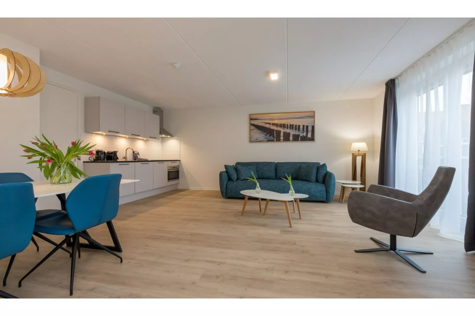 Aparthotel Zoutelande - Luxe 3-persoons appartement-Flur