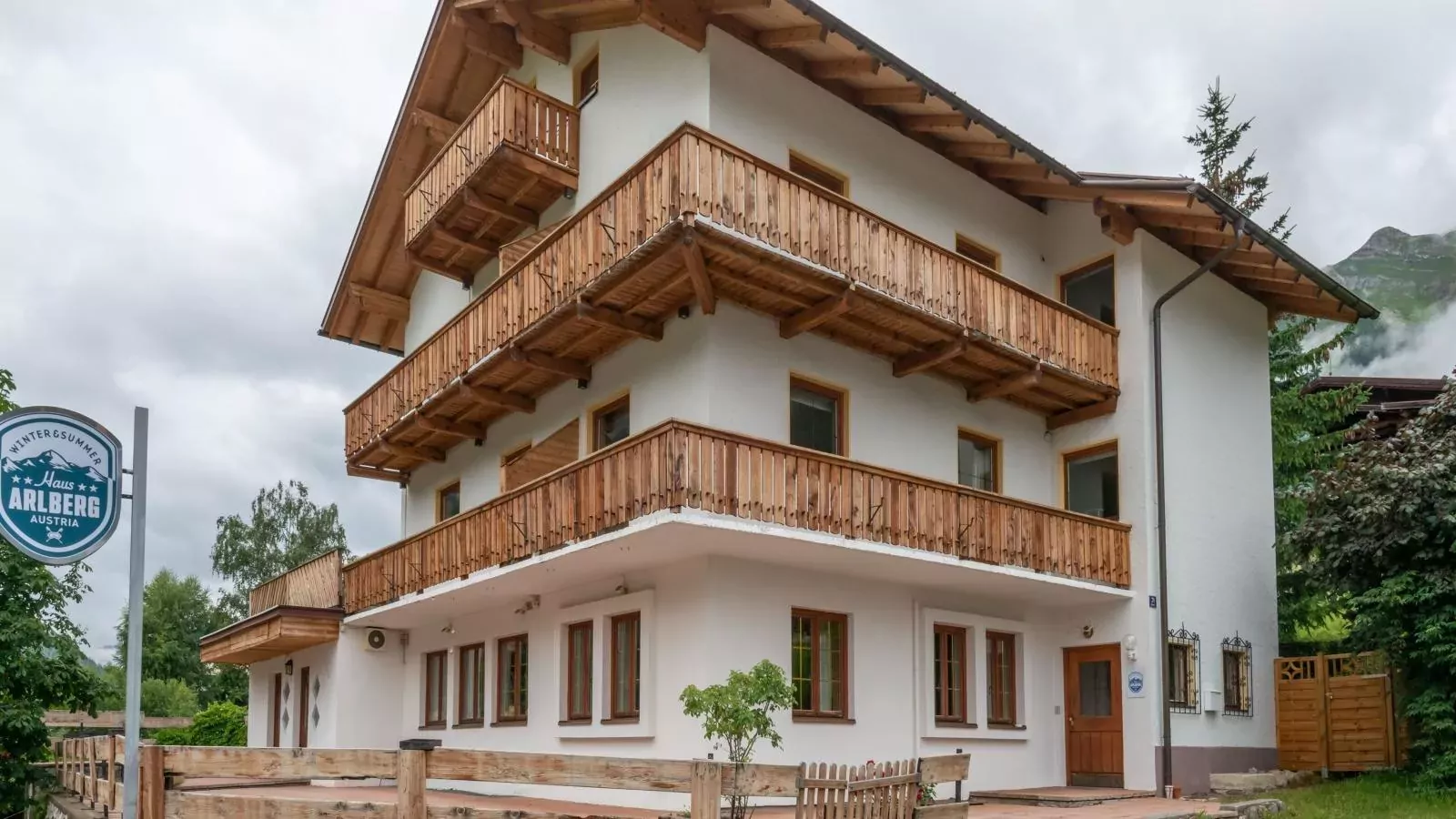 Arlberg-Exterior in summer