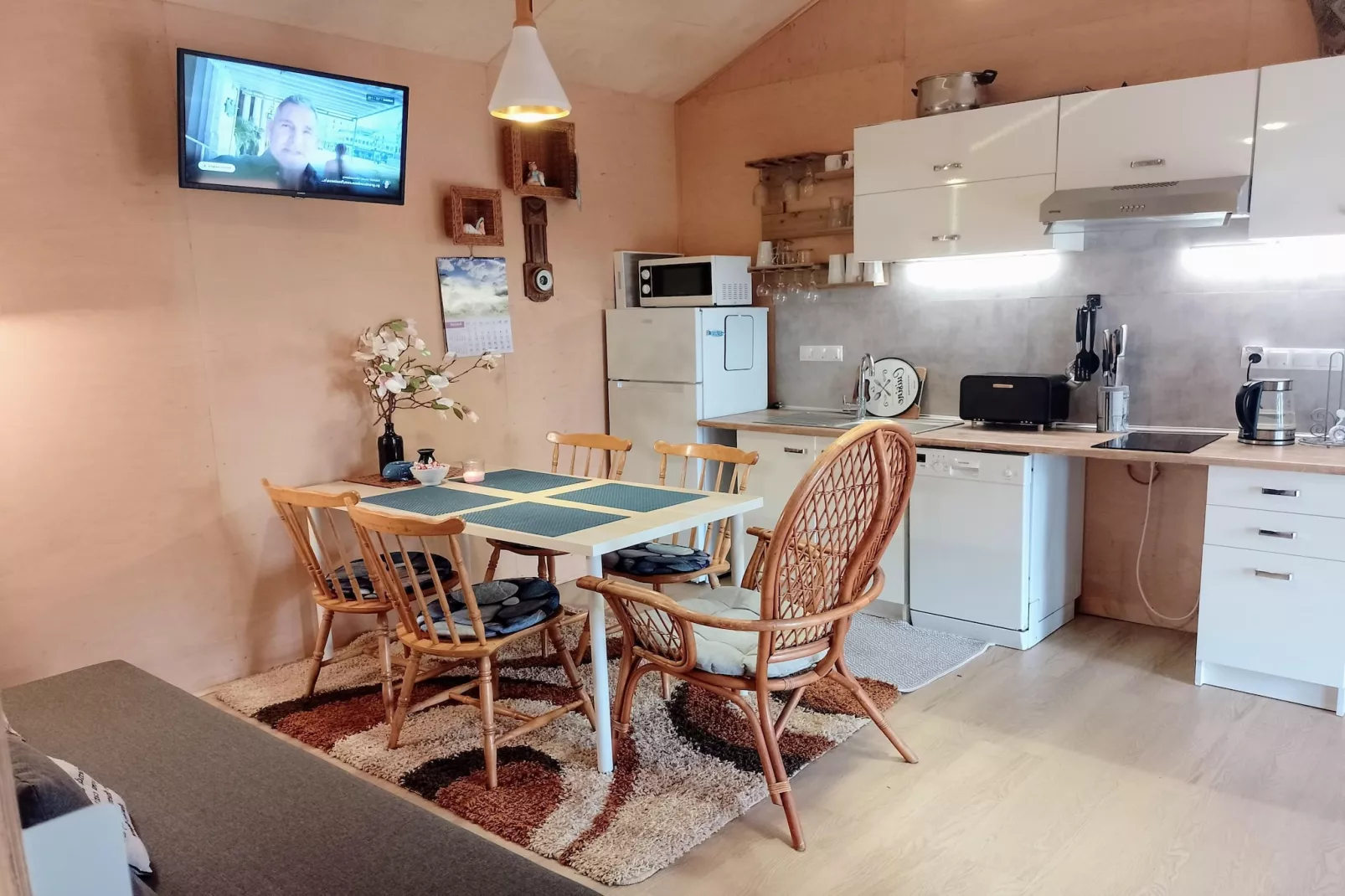 Maritime Ferienhaus für 4 Personen in Nowe Warpno-Dining room