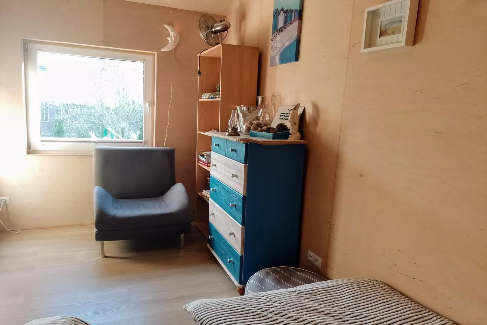 Maritime Ferienhaus für 4 Personen in Nowe Warpno-Bedroom