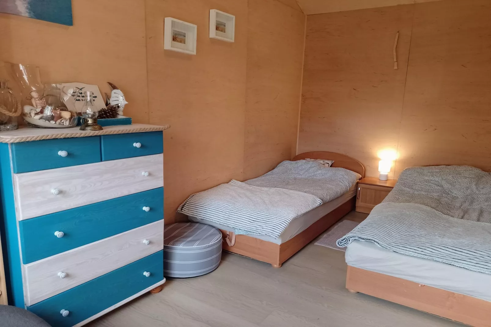 Maritime Ferienhaus für 4 Personen in Nowe Warpno-Bedroom