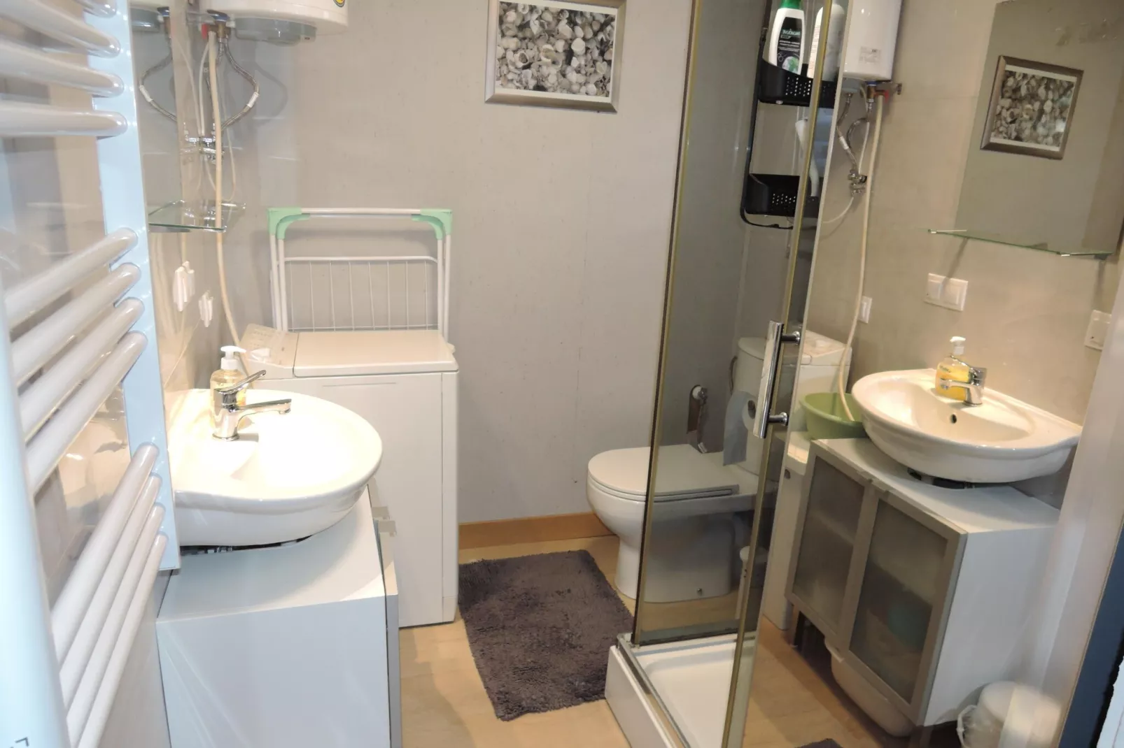Maritime Ferienhaus für 4 Personen in Nowe Warpno-Bathroom