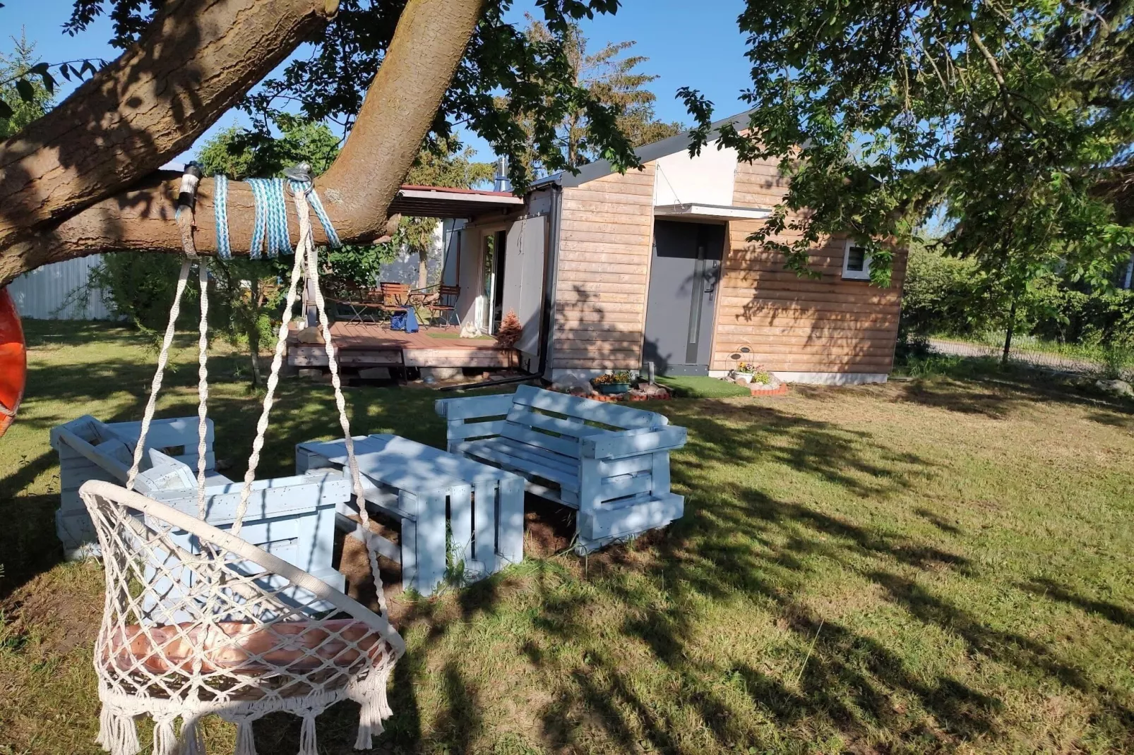 Maritime Ferienhaus für 4 Personen in Nowe Warpno-Gardens summer