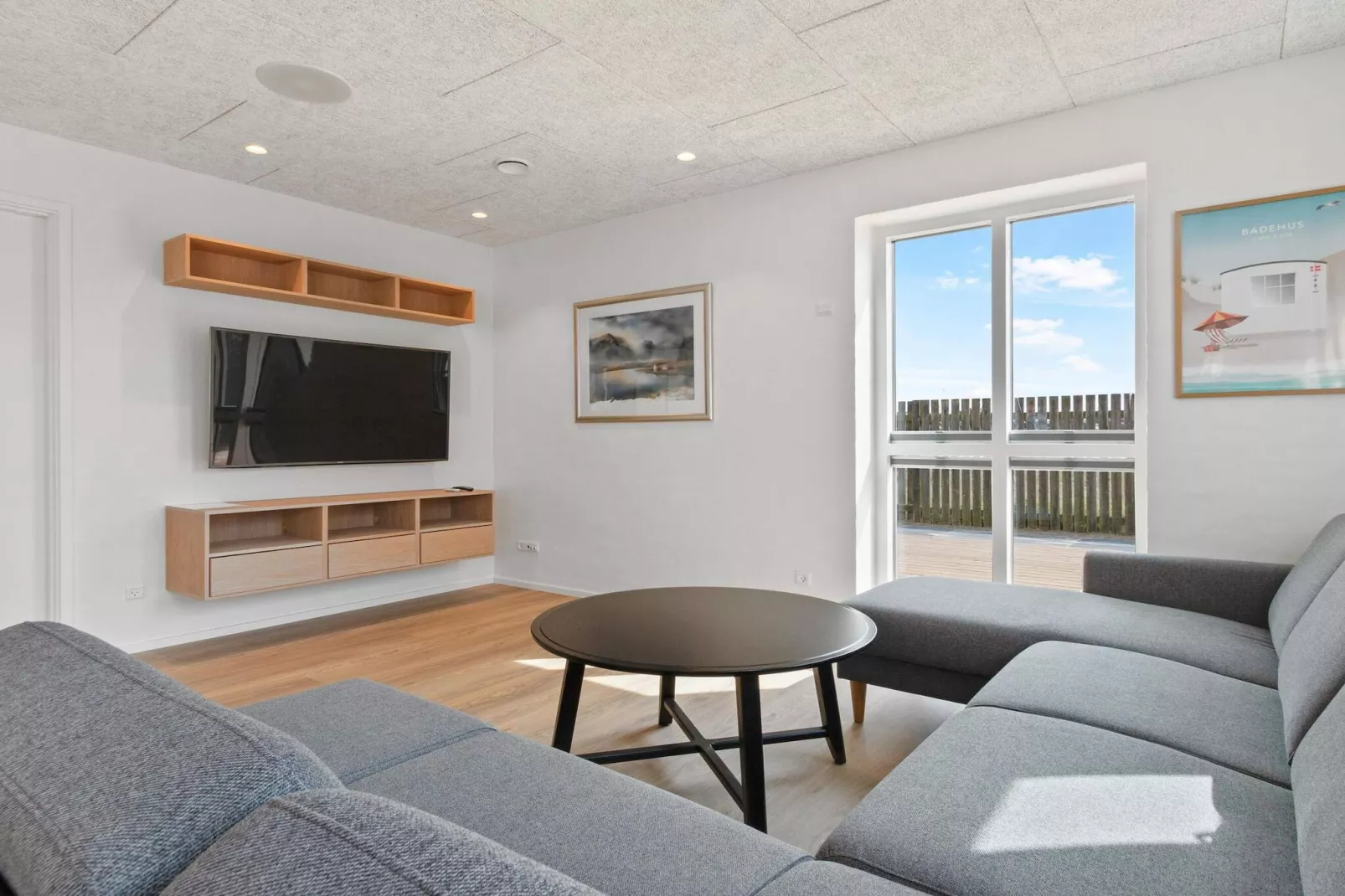 Modern holiday home in Løkken-Indoor
