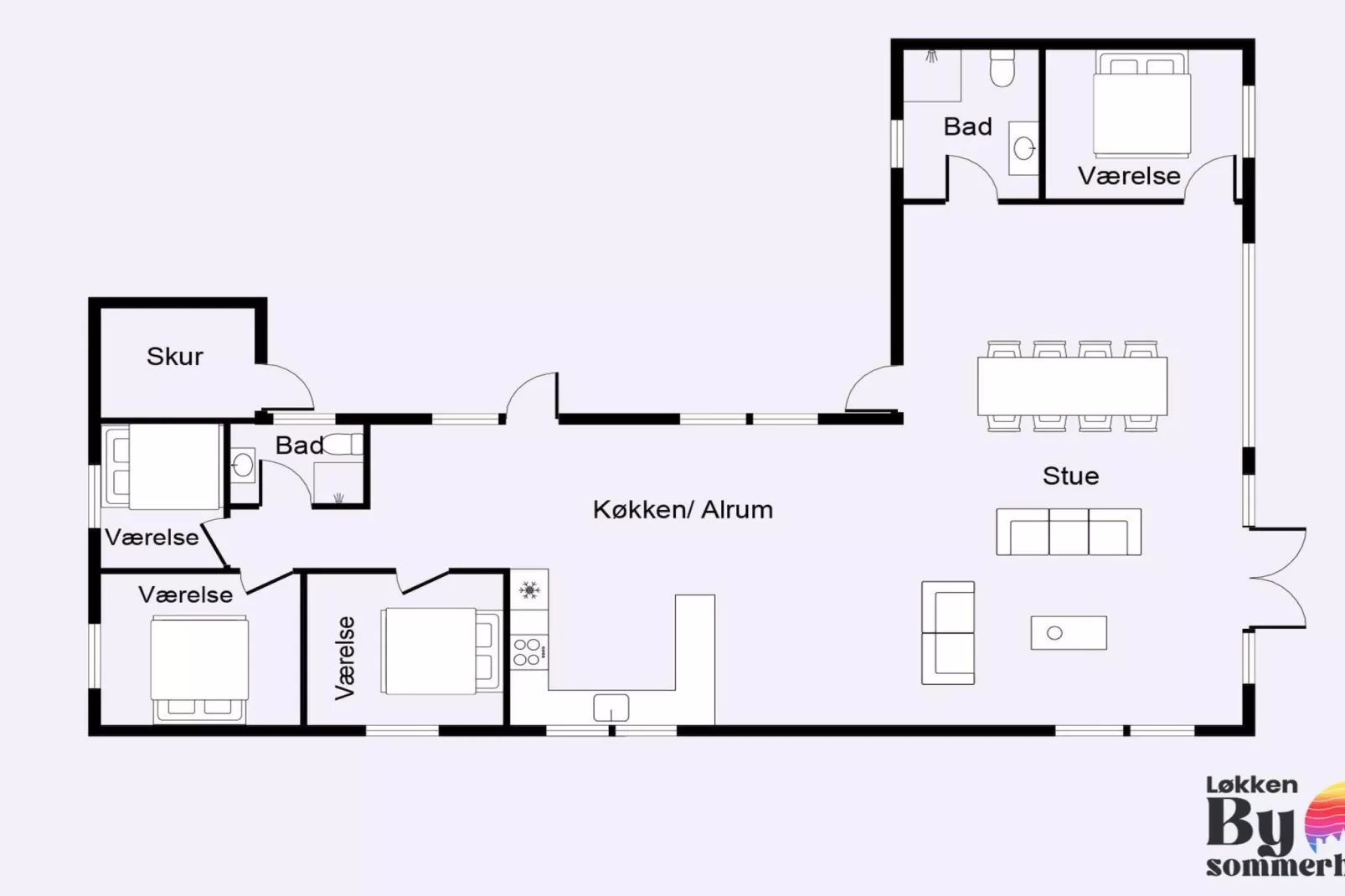 Great holiday home in Denmark-Indoor