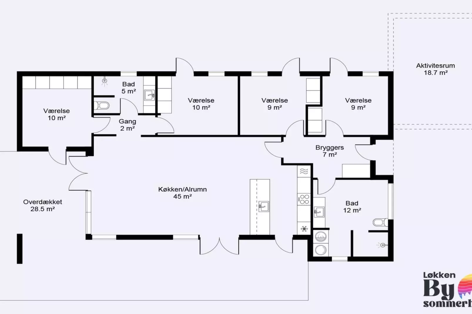 5 star holiday home in Løkken-Indoor