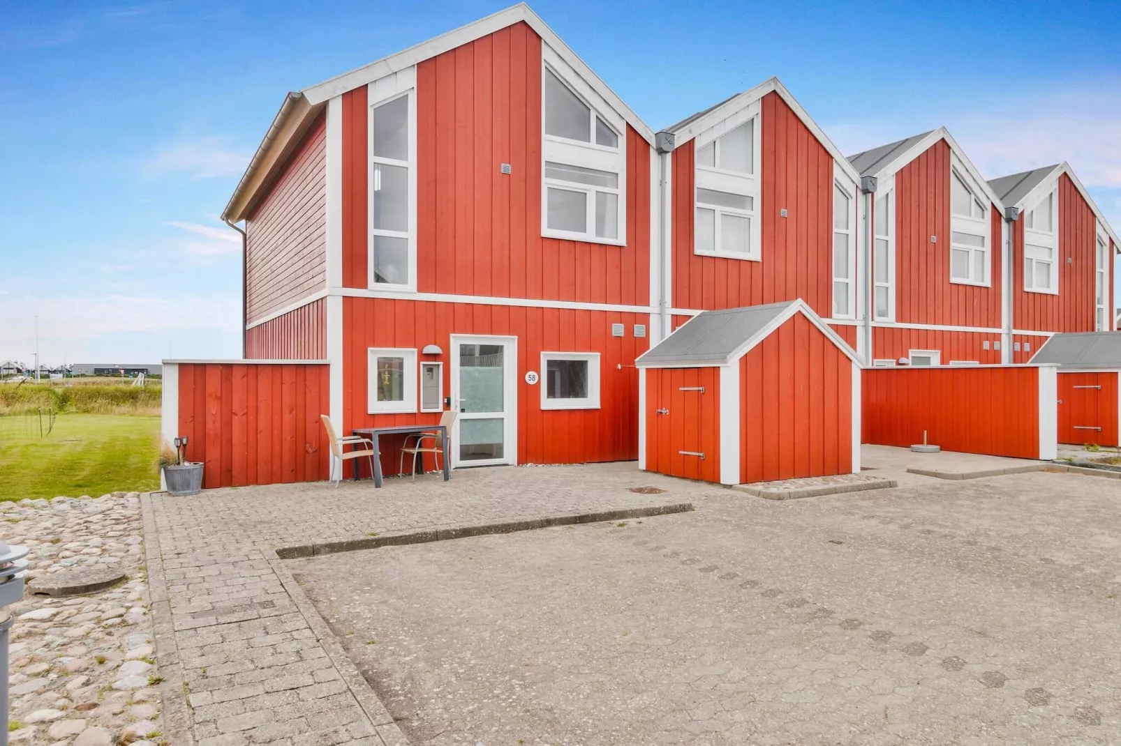 Holiday home in Denmark with view-Outdoor