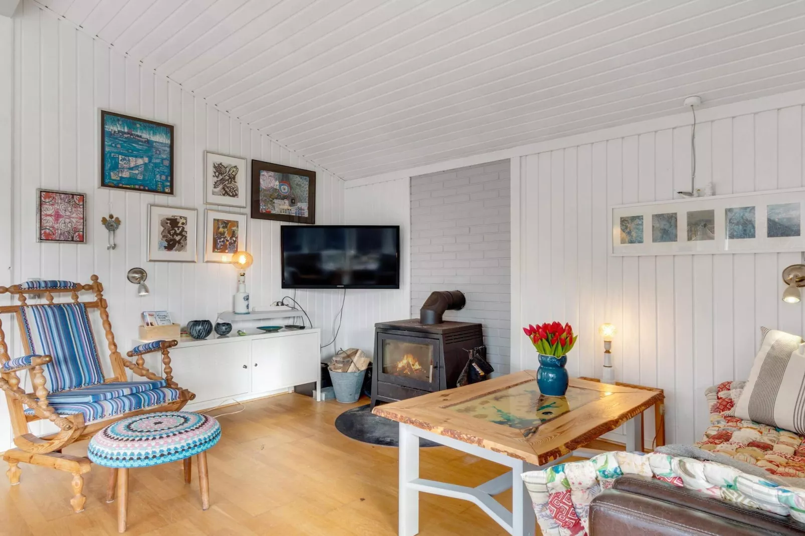 Holiday home in Lokken near sea-Indoor