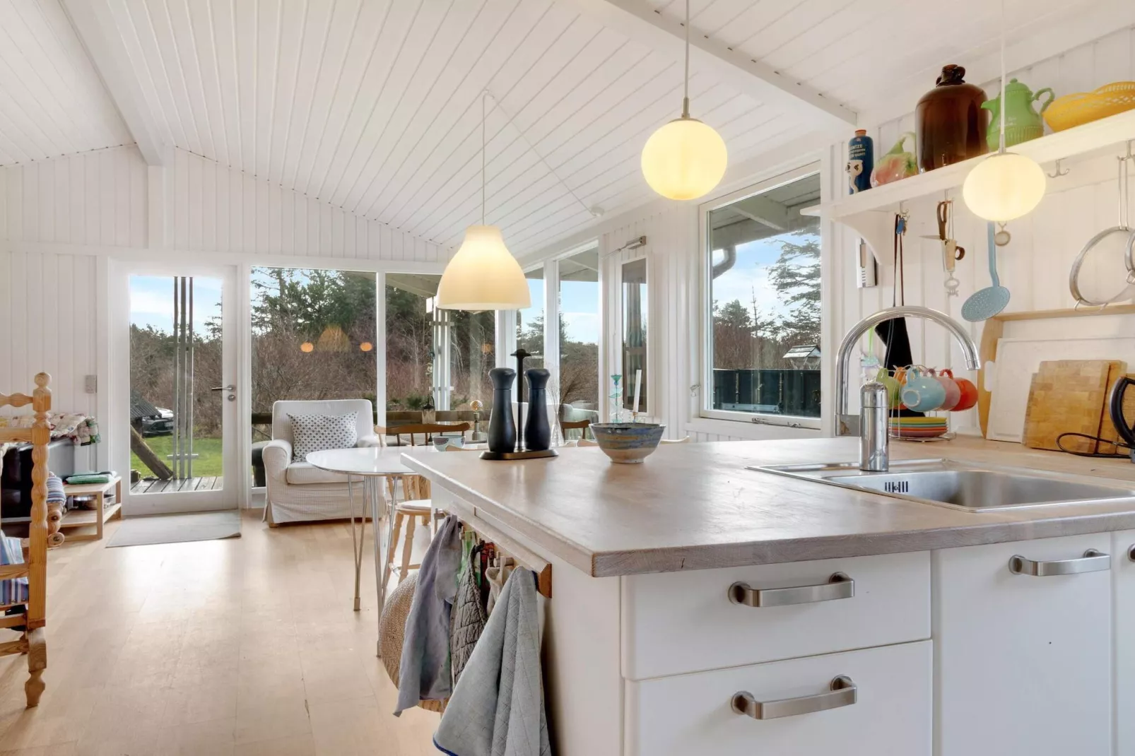 Holiday home in Lokken near sea-Indoor