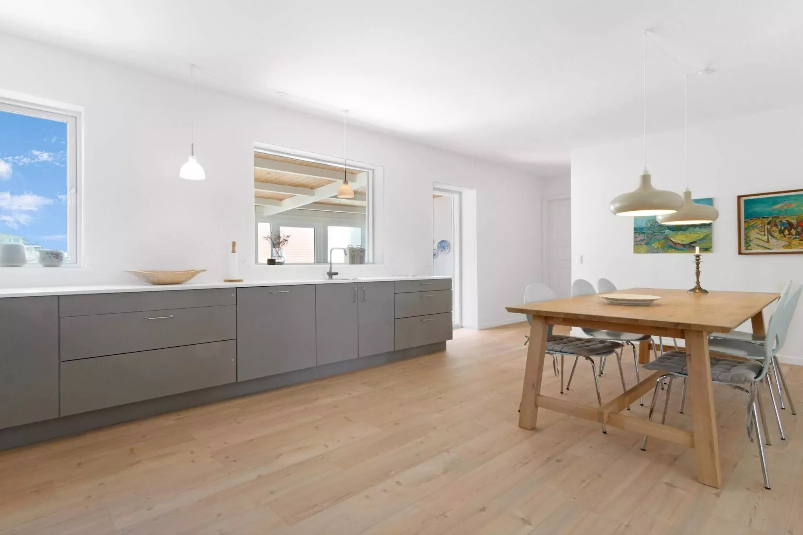 Holiday home in Lokken by the sea-Indoor