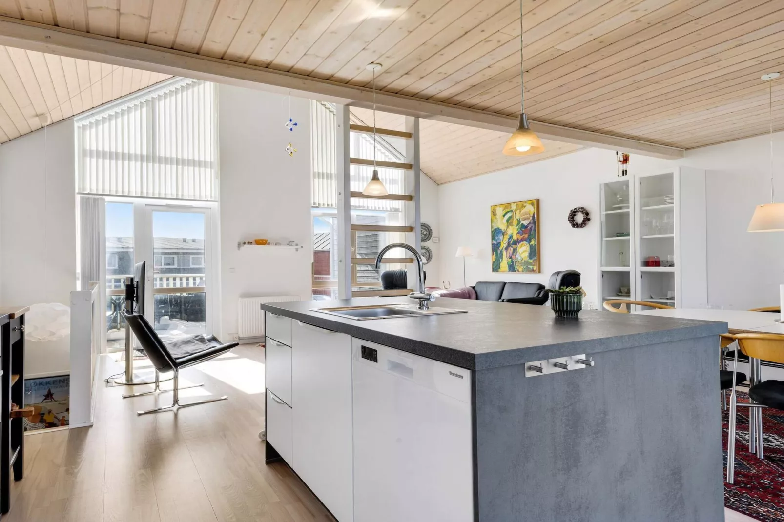 Holiday home in Lokken with pool-Indoor